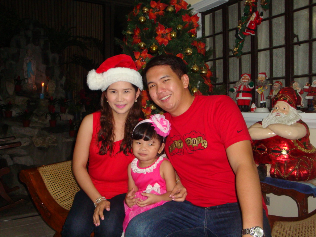 My family's picture during Noche Buena